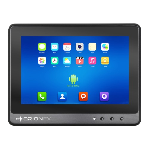 ORIONFX araç içi panel PC ön görünüm