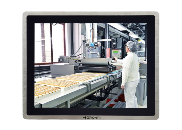 ORIONFX paslanmaz panel PC ön görünüm